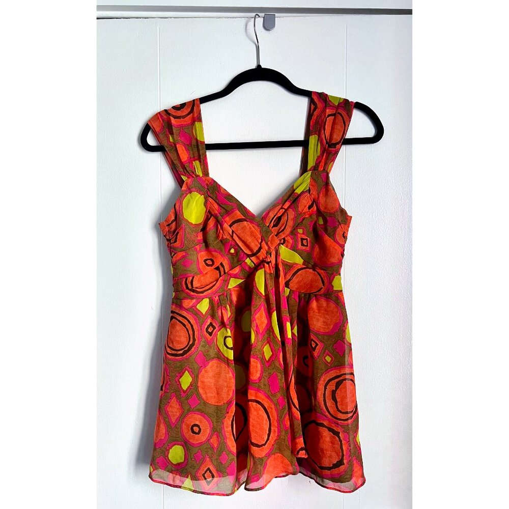 NWOT Nanette Lepore silk top - Sz 2/XS